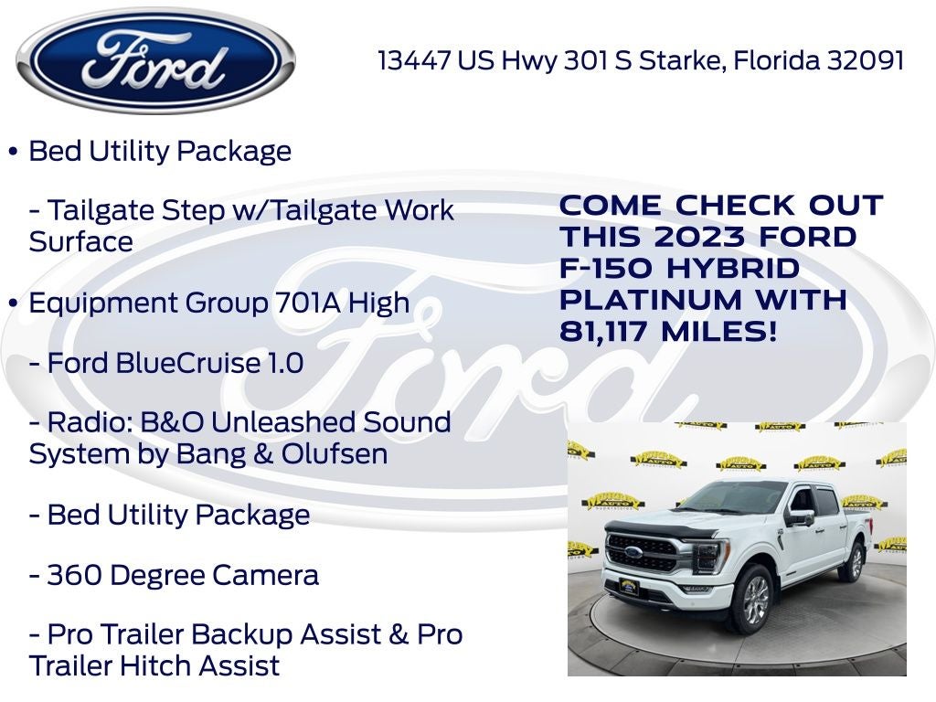 2023 Ford F-150 Platinum