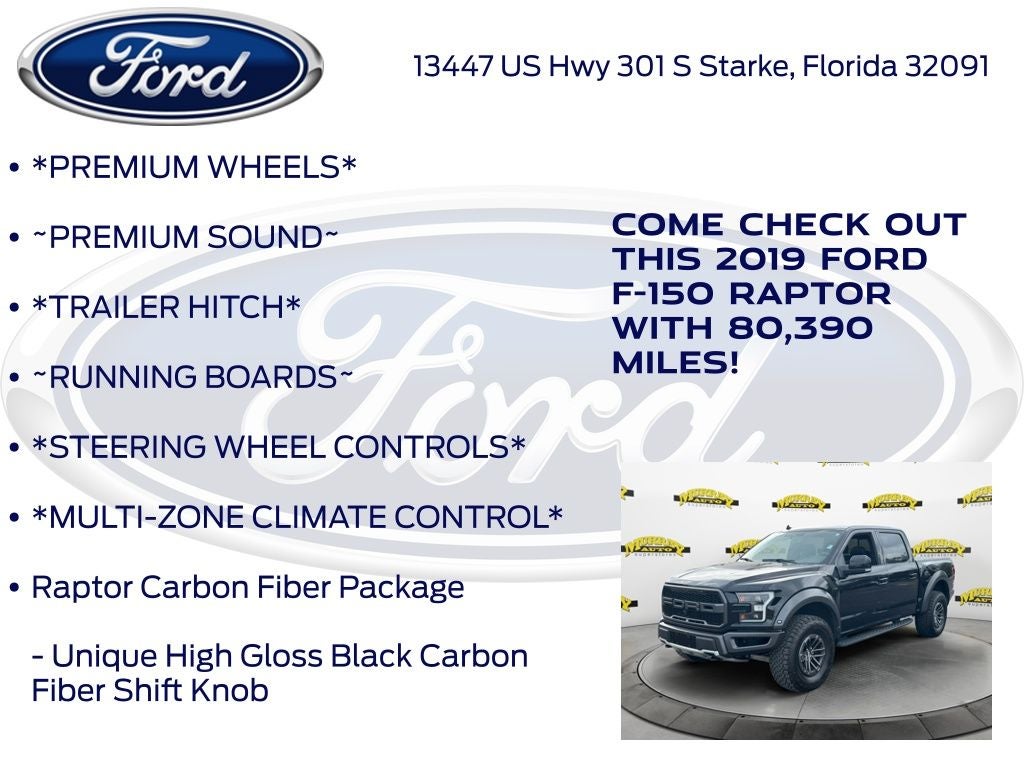 2019 Ford F-150 Raptor