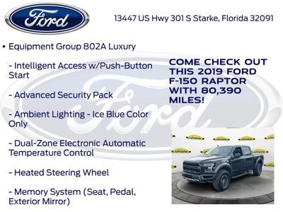 2019 Ford F-150 Raptor