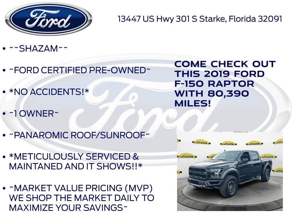 2019 Ford F-150 Raptor