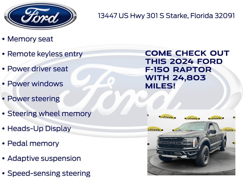 2024 Ford F-150 Raptor