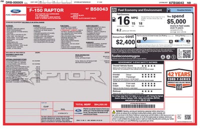 2019 Ford F-150 Raptor