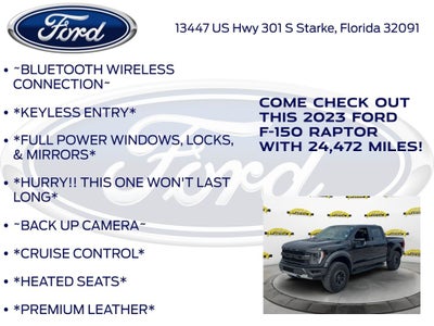 2023 Ford F-150 Raptor