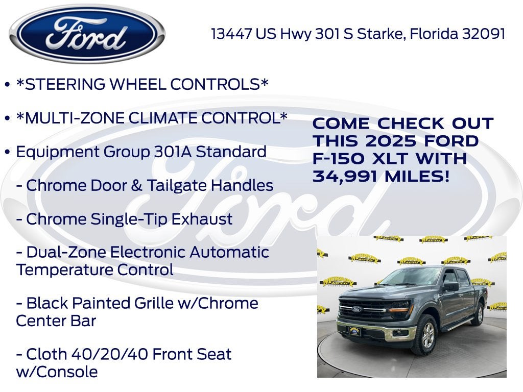 2025 Ford F-150 XLT