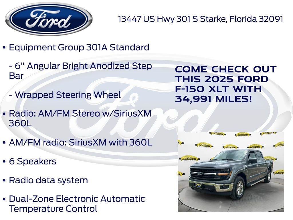 2025 Ford F-150 XLT