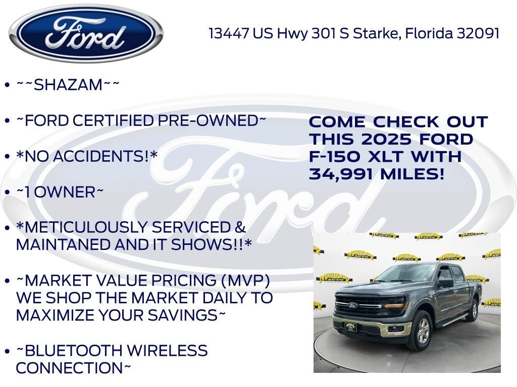 2025 Ford F-150 XLT