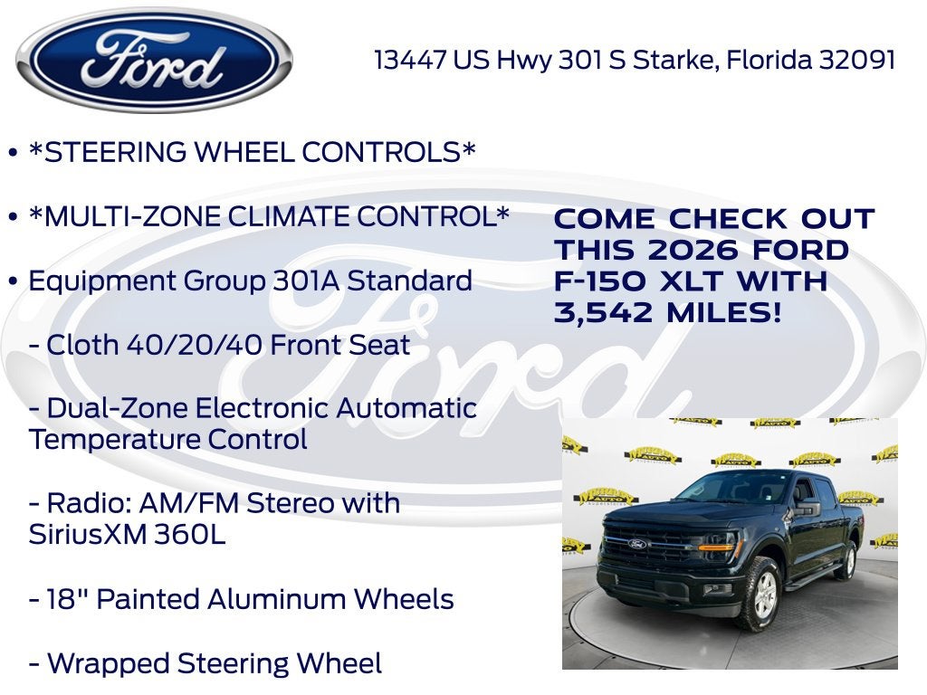 2026 Ford F-150 XLT