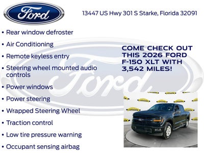 2026 Ford F-150 XLT