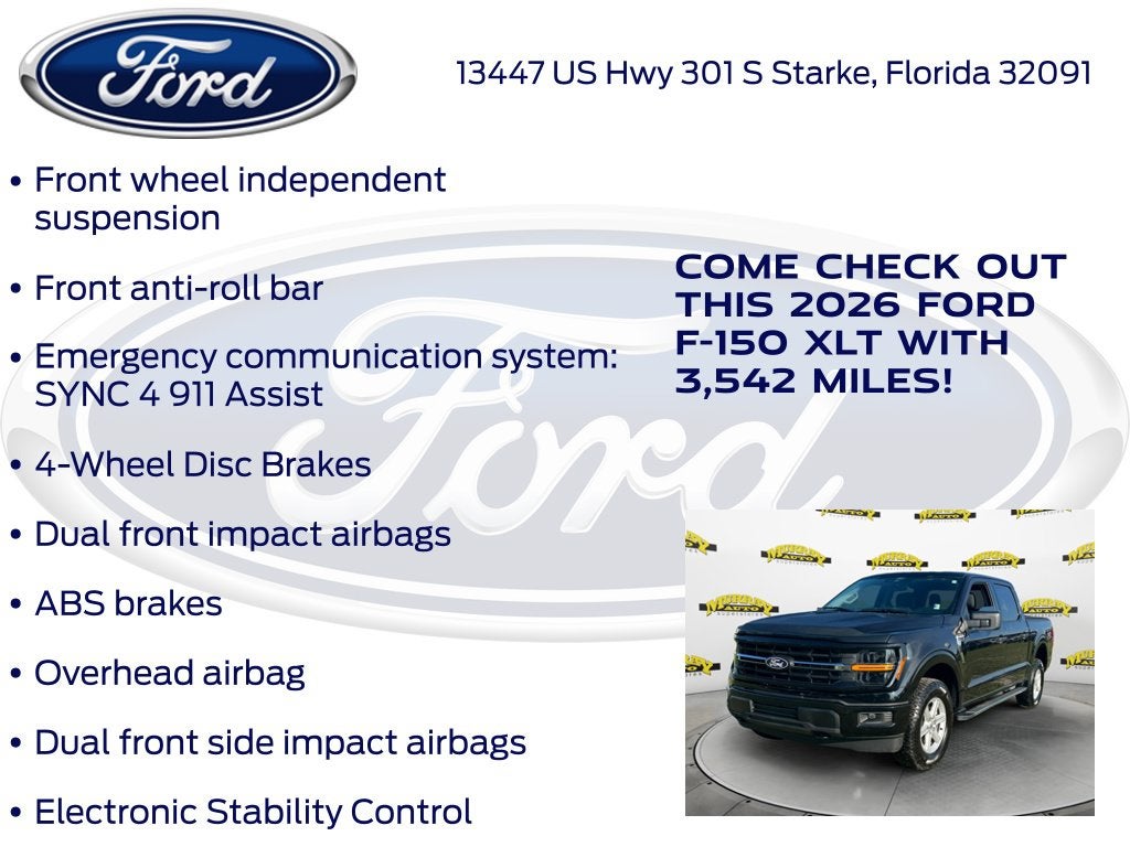 2026 Ford F-150 XLT