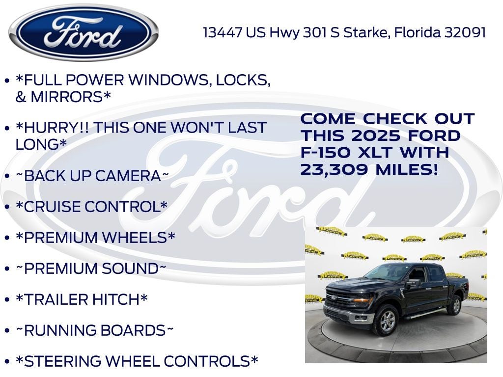 2025 Ford F-150 XLT