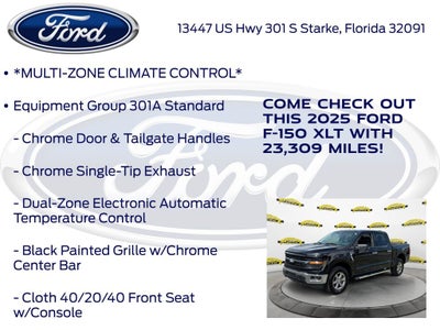 2025 Ford F-150 XLT