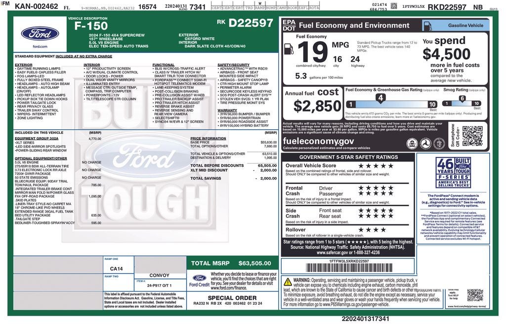 2024 Ford F-150 XLT