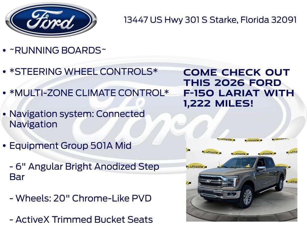2026 Ford F-150 Lariat