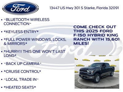 2025 Ford F-150 King Ranch