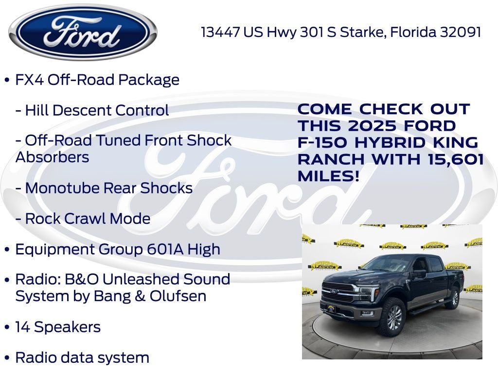 2025 Ford F-150 King Ranch