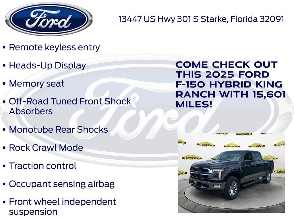 2025 Ford F-150 King Ranch