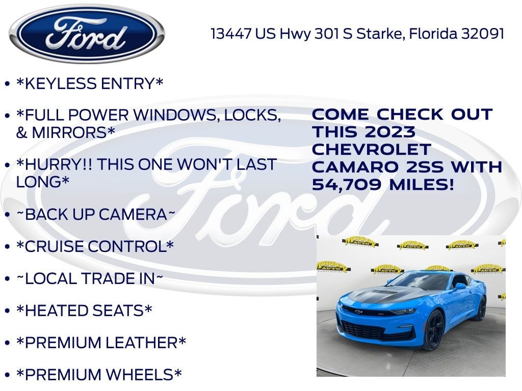 2023 Chevrolet Camaro SS 2SS