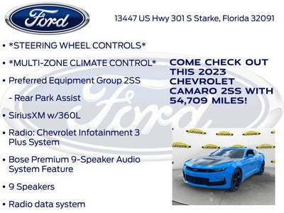 2023 Chevrolet Camaro SS 2SS