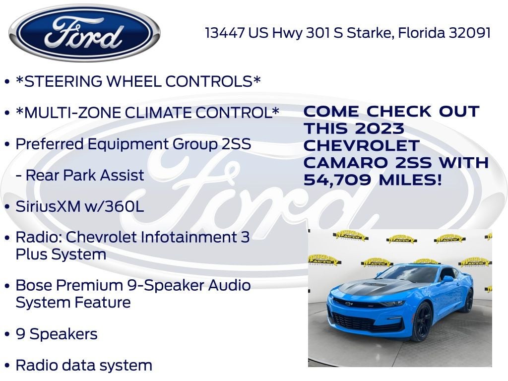 2023 Chevrolet Camaro SS 2SS