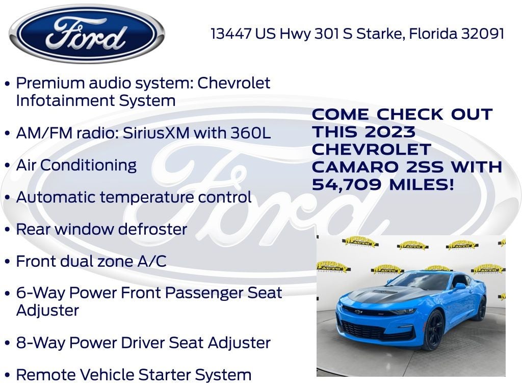 2023 Chevrolet Camaro SS 2SS