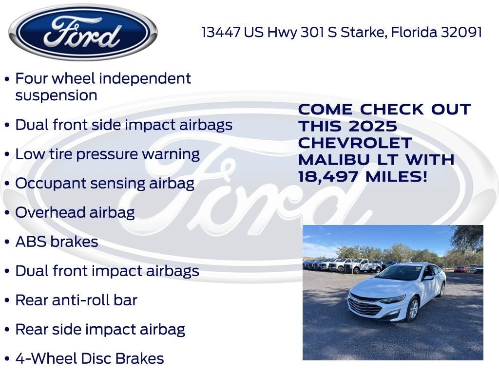 2025 Chevrolet Malibu LT 1LT