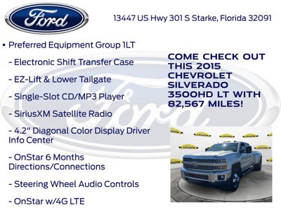 2015 Chevrolet Silverado 3500HD LT
