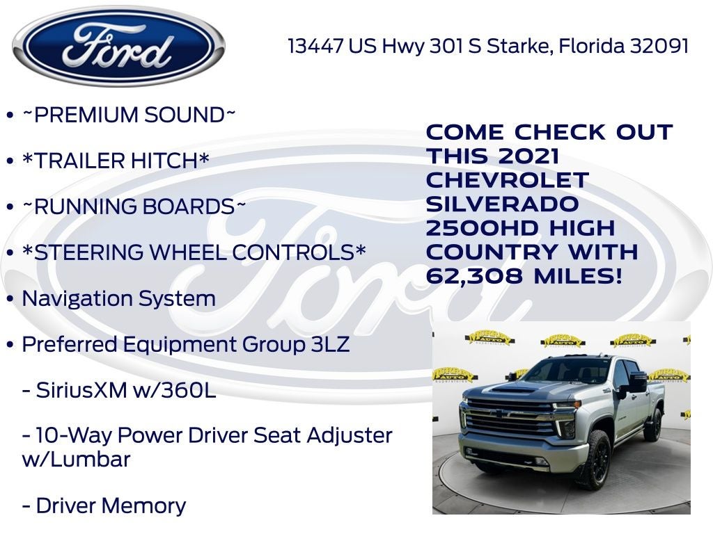 2021 Chevrolet Silverado 2500HD High Country