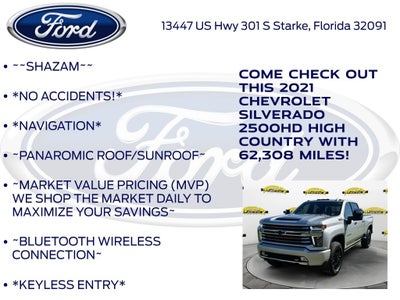 2021 Chevrolet Silverado 2500HD High Country