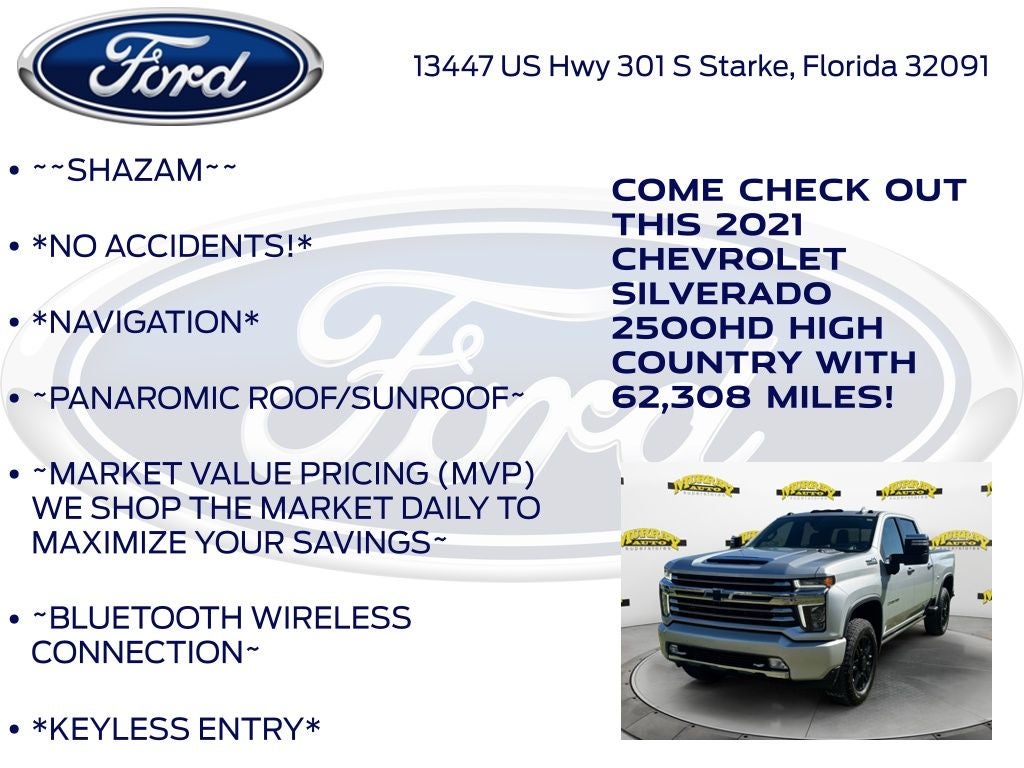 2021 Chevrolet Silverado 2500HD High Country