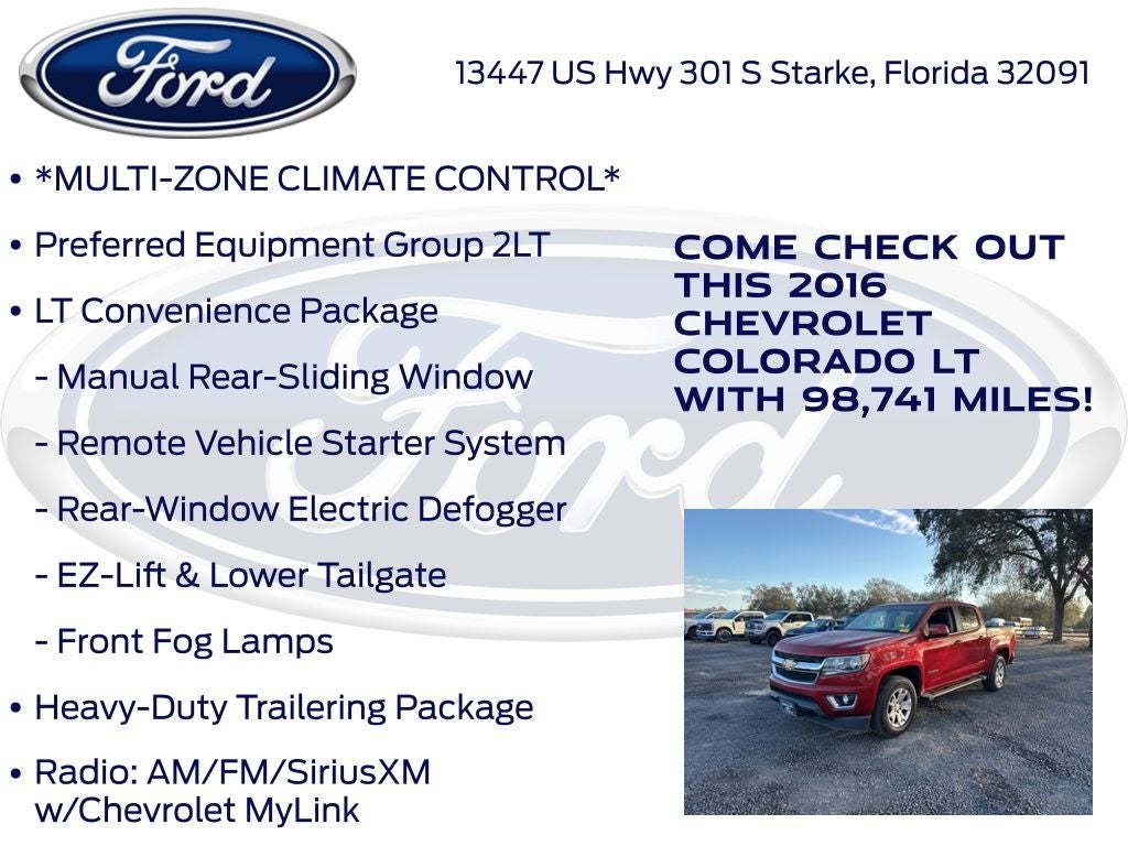 2016 Chevrolet Colorado LT