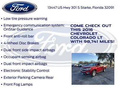 2016 Chevrolet Colorado LT