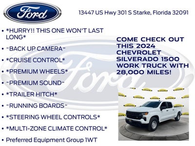 2024 Chevrolet Silverado 1500 WT