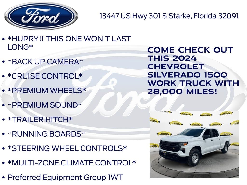 2024 Chevrolet Silverado 1500 WT