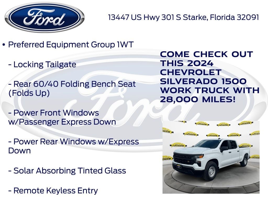 2024 Chevrolet Silverado 1500 WT