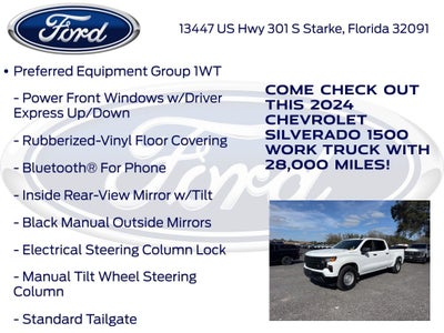 2024 Chevrolet Silverado 1500 WT