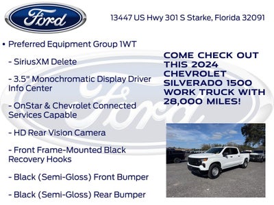 2024 Chevrolet Silverado 1500 WT