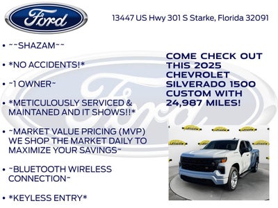 2025 Chevrolet Silverado 1500 Custom