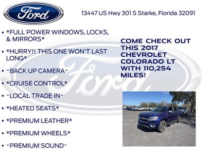 2017 Chevrolet Colorado LT