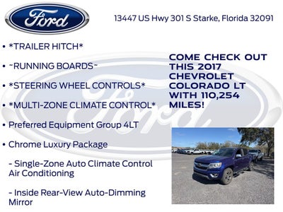 2017 Chevrolet Colorado LT