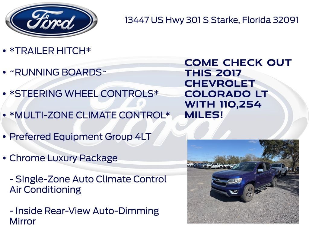 2017 Chevrolet Colorado LT