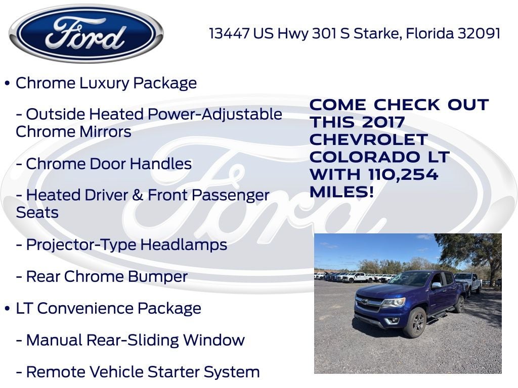 2017 Chevrolet Colorado LT