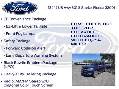 2017 Chevrolet Colorado LT