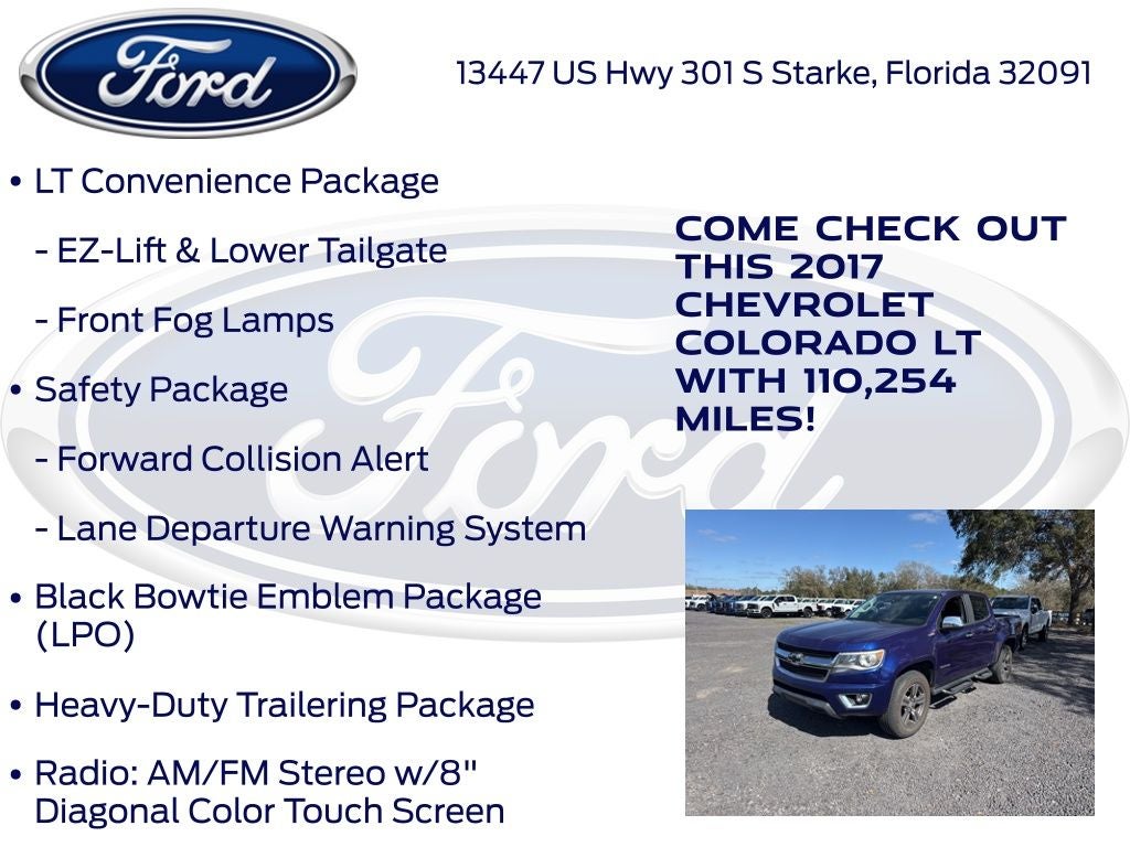 2017 Chevrolet Colorado LT