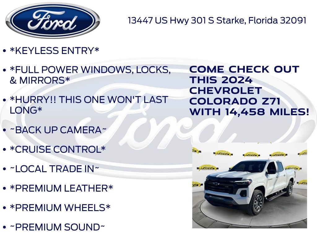 2024 Chevrolet Colorado Z71