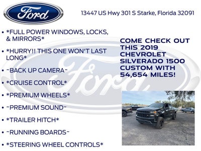 2019 Chevrolet Silverado 1500 Custom