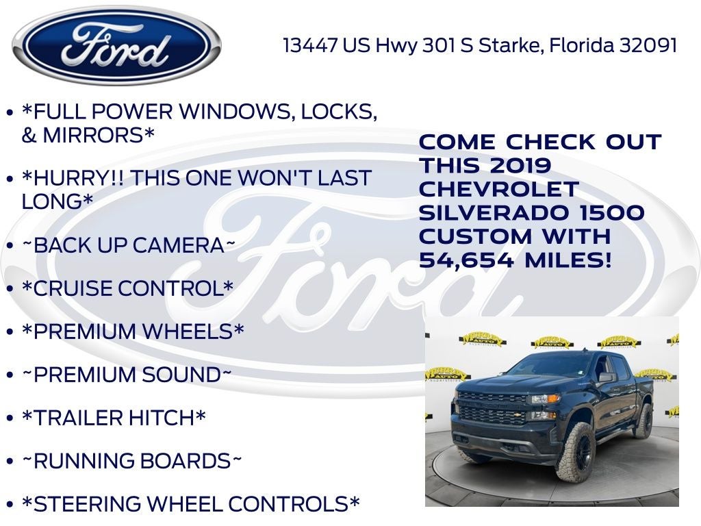 2019 Chevrolet Silverado 1500 Custom