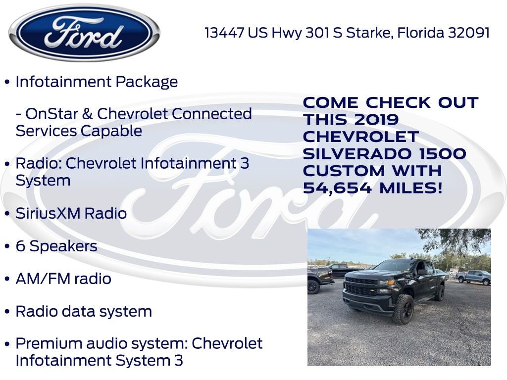 2019 Chevrolet Silverado 1500 Custom