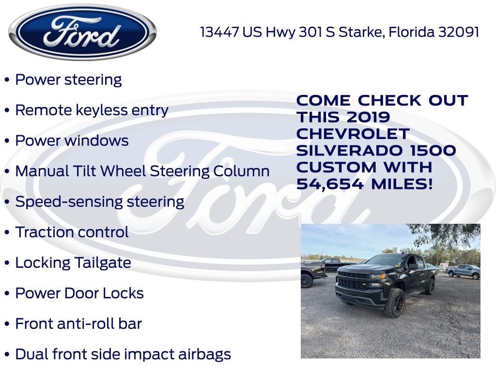 2019 Chevrolet Silverado 1500 Custom