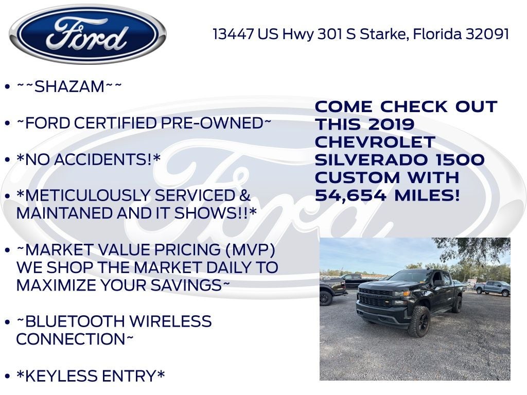 2019 Chevrolet Silverado 1500 Custom