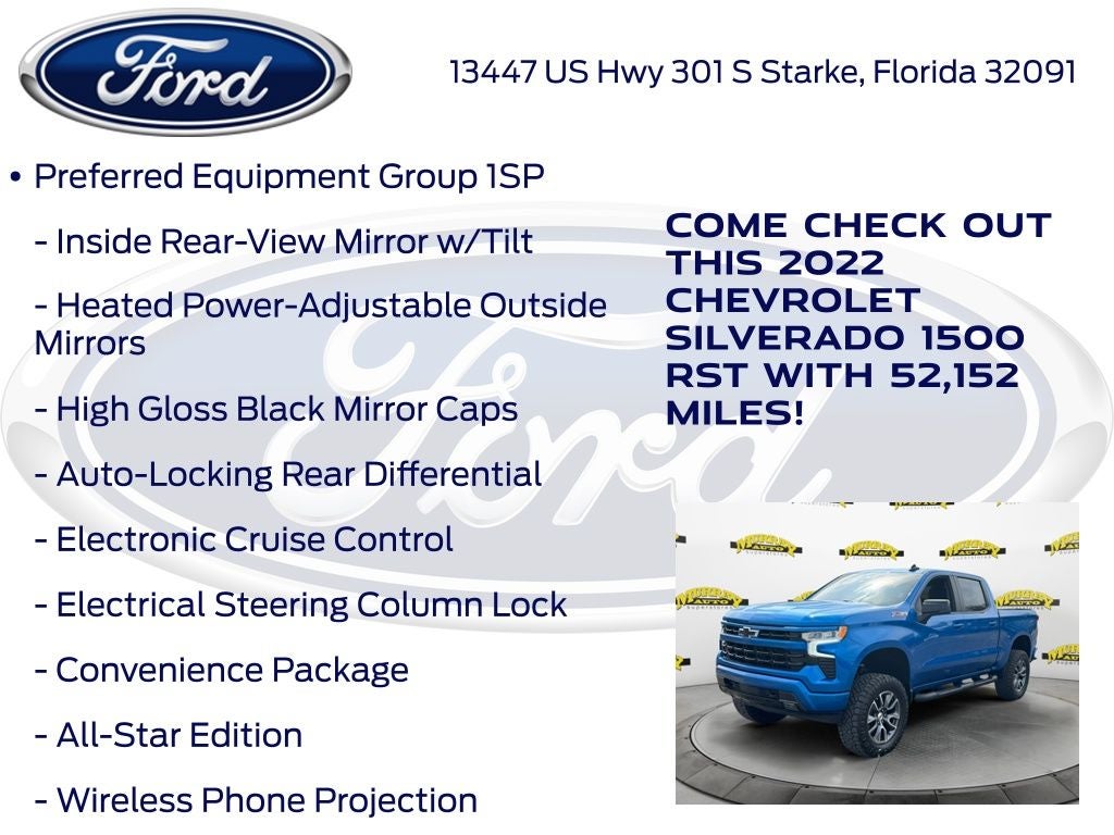 2022 Chevrolet Silverado 1500 RST